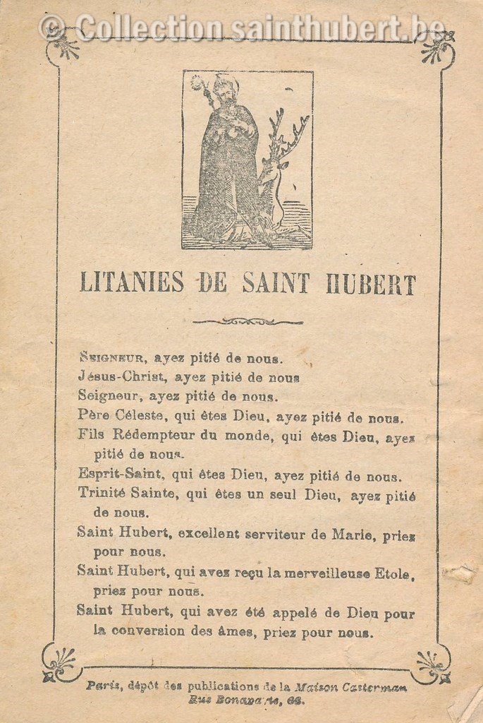 Litanies de Saint Hubert