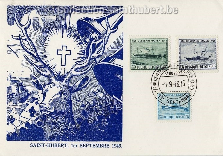 1946 Saint-Hubert célebre le VII centenaire de la Fête-Dieu
